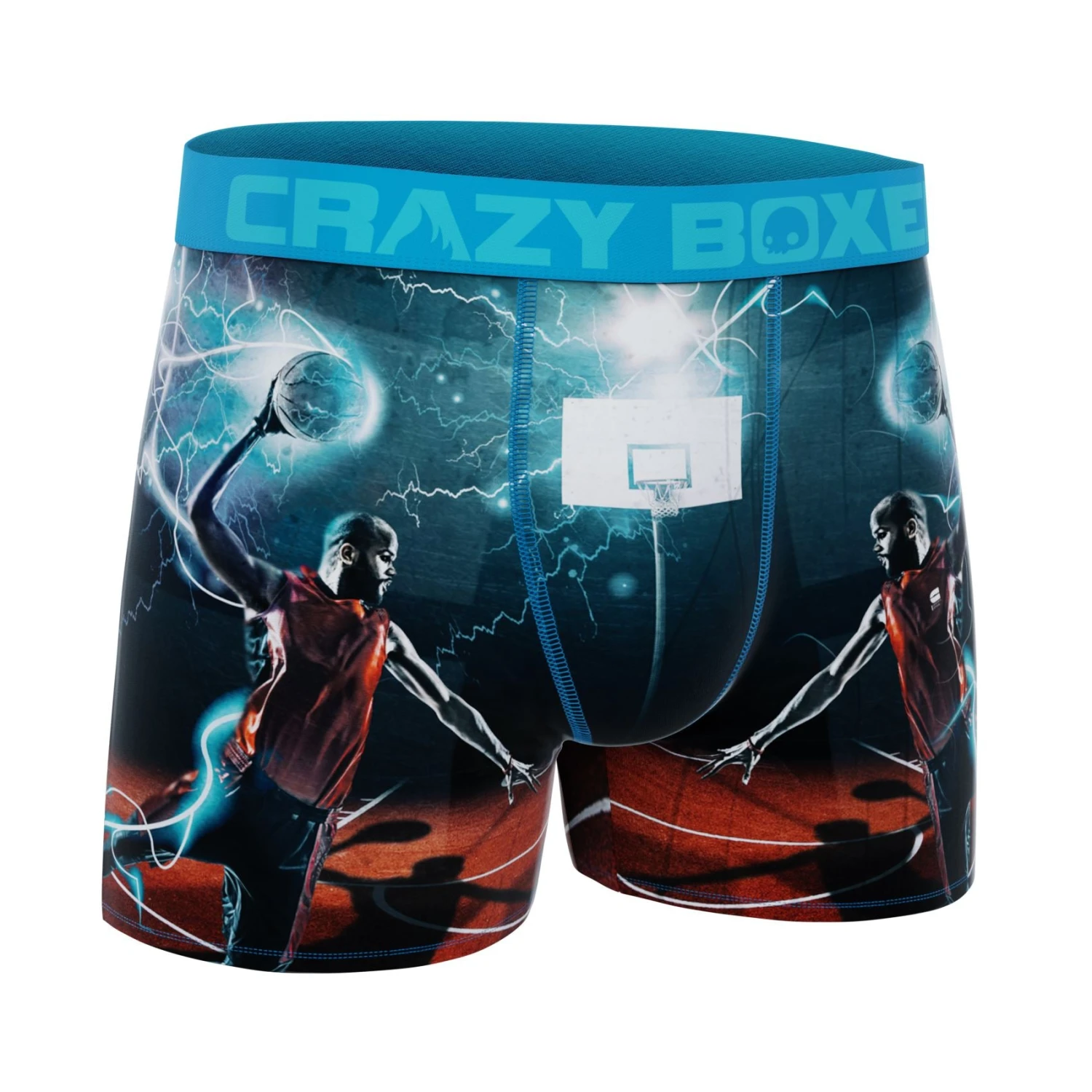 CRAZYBOXER Basketball All Star Men's Boxer Briefs 3 CRAZYBOXER Basketball All Star Men's Boxer Briefs - Image 3