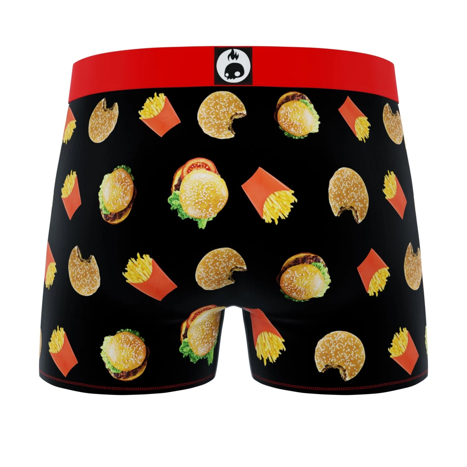 CRAZYBOXER All Stars Burgers Men's Boxer Briefs 2 CRAZYBOXER All Stars Burgers Men's Boxer Briefs - Image 2