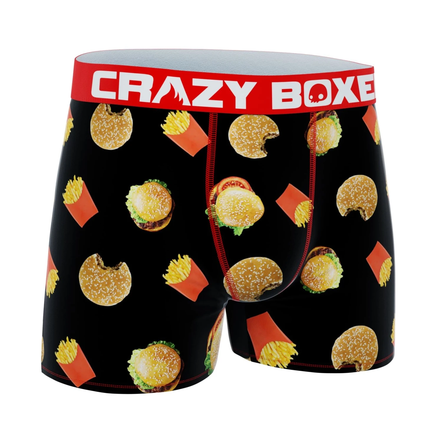 CRAZYBOXER All Stars Burgers Men's Boxer Briefs 3 CRAZYBOXER All Stars Burgers Men's Boxer Briefs - Image 3