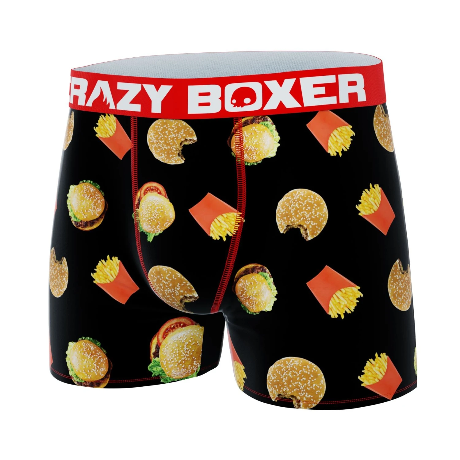 CRAZYBOXER All Stars Burgers Men's Boxer Briefs 4 CRAZYBOXER All Stars Burgers Men's Boxer Briefs - Image 4