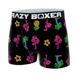 Men's Boxer Briefs - ALL STARS - NEON -Crazy Boxer CBALS0101NEON 4