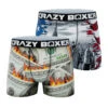 CRAZYBOXER USA Money Men's Boxer Briefs (2 Pack)