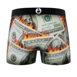 CRAZYBOXER USA Money Men's Boxer Briefs (2 Pack) -Crazy Boxer CBALS0101X2A10 8