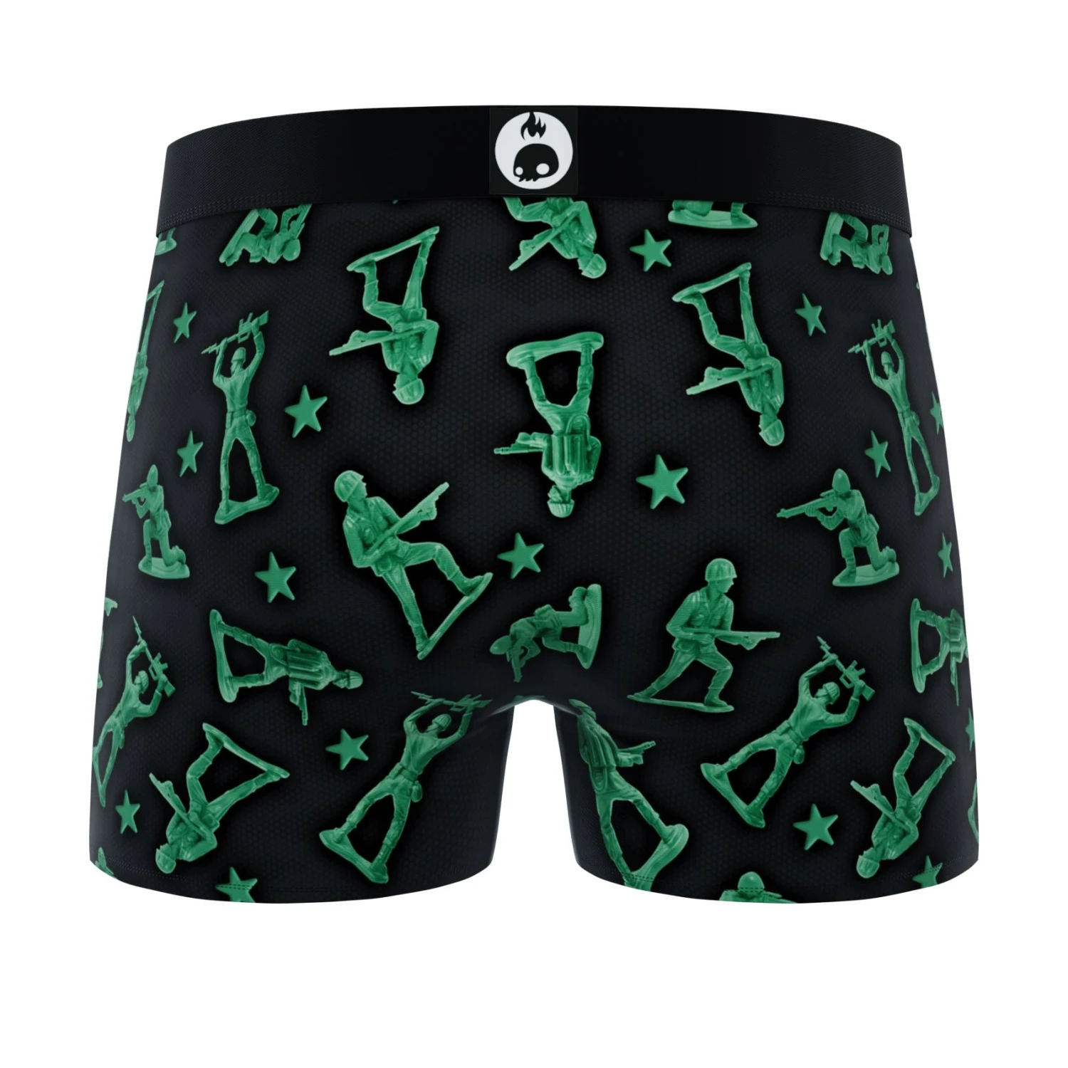 CRAZYBOXER All Star Neon Army Men's Boxer Briefs (3 Pack) 7 CRAZYBOXER All Star Neon Army Men's Boxer Briefs (3 Pack) - Image 7