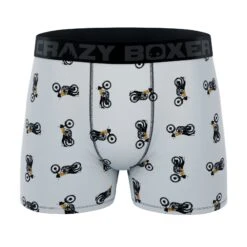 CRAZYBOXER Jet Men's Boxer Briefs (6 Pack) -Crazy Boxer CBALS0101X6A2 5