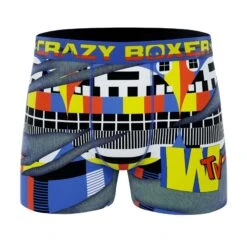 CRAZYBOXER Jet Men's Boxer Briefs (6 Pack) -Crazy Boxer CBALS0101X6A2 7