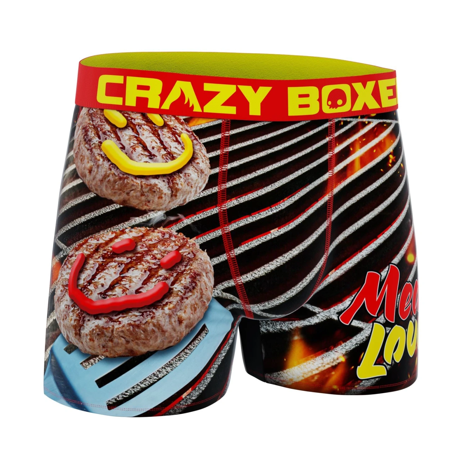 CRAZYBOXER BBQ Men's Boxer Briefs 3 CRAZYBOXER BBQ Men's Boxer Briefs - Image 3