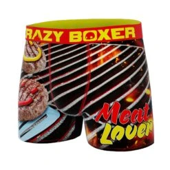 CRAZYBOXER BBQ Men's Boxer Briefs 7 CRAZYBOXER BBQ Men's Boxer Briefs -Crazy Boxer CBALS0102BBQ2 4