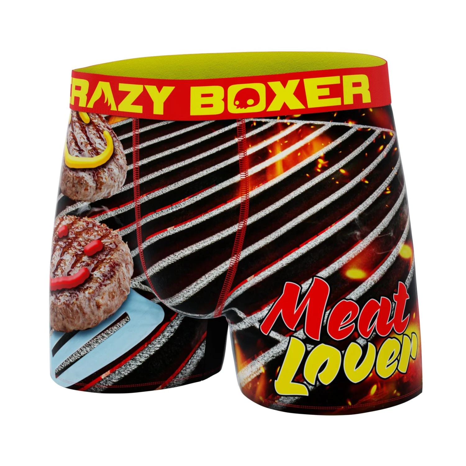 CRAZYBOXER BBQ Men's Boxer Briefs 4 CRAZYBOXER BBQ Men's Boxer Briefs - Image 4