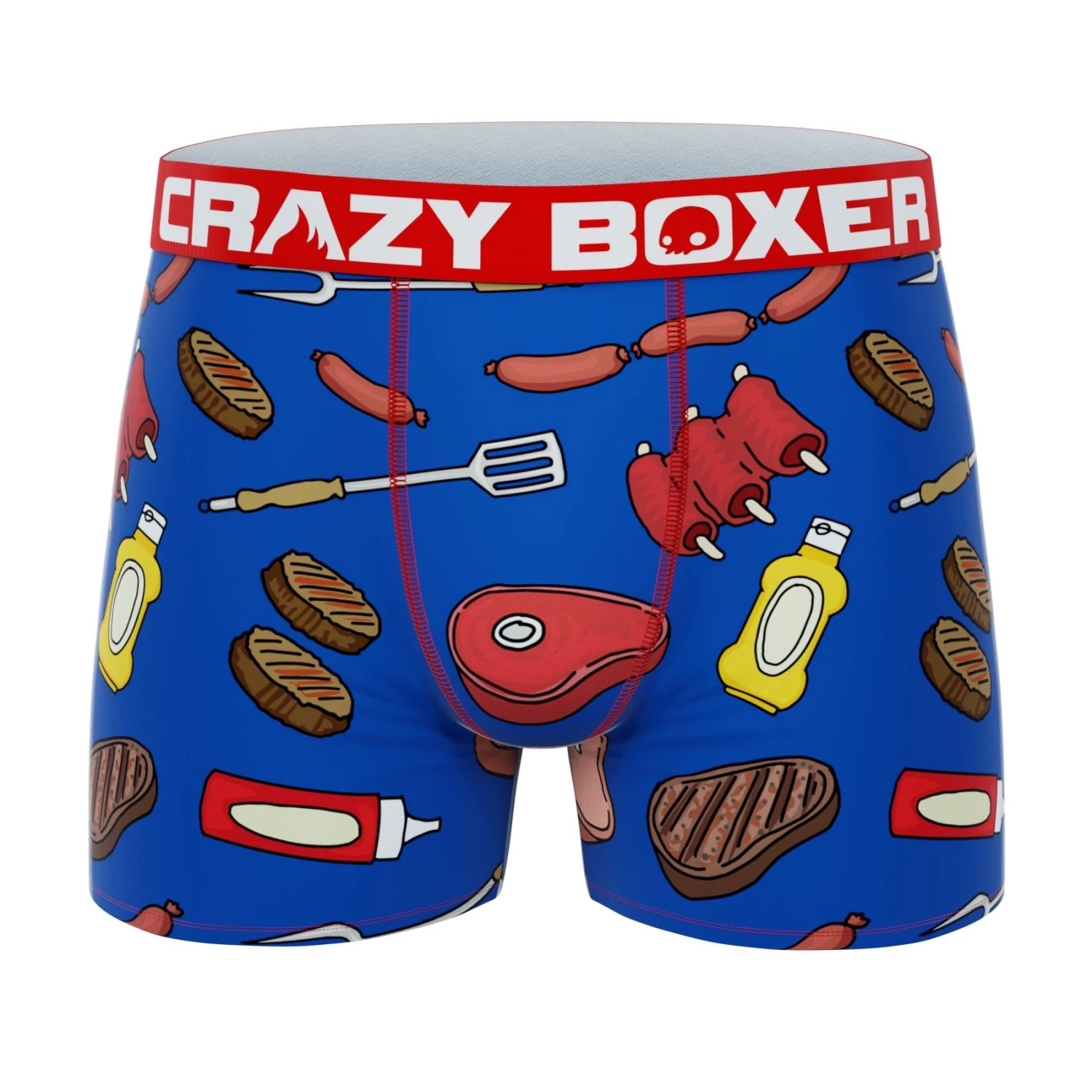 CRAZYBOXER All Star BBQ Men's Boxer Briefs 1 CRAZYBOXER All Star BBQ Men's Boxer Briefs