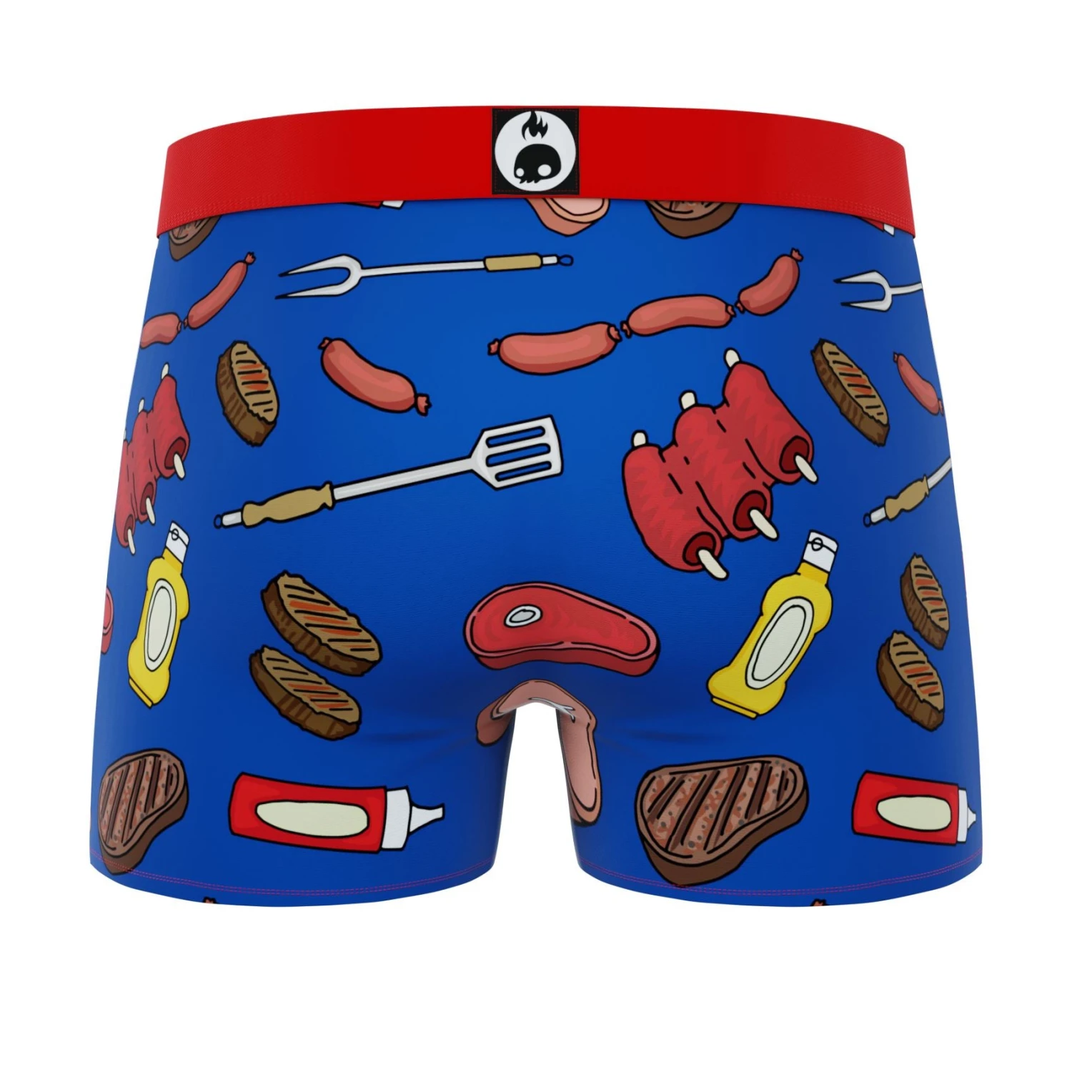 CRAZYBOXER All Star BBQ Men's Boxer Briefs 2 CRAZYBOXER All Star BBQ Men's Boxer Briefs - Image 2