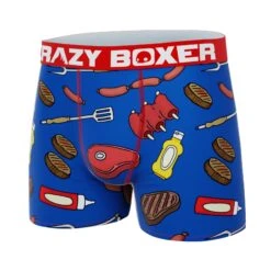 CRAZYBOXER All Star BBQ Men's Boxer Briefs 7 CRAZYBOXER All Star BBQ Men's Boxer Briefs -Crazy Boxer CBALS0102BBQ 4