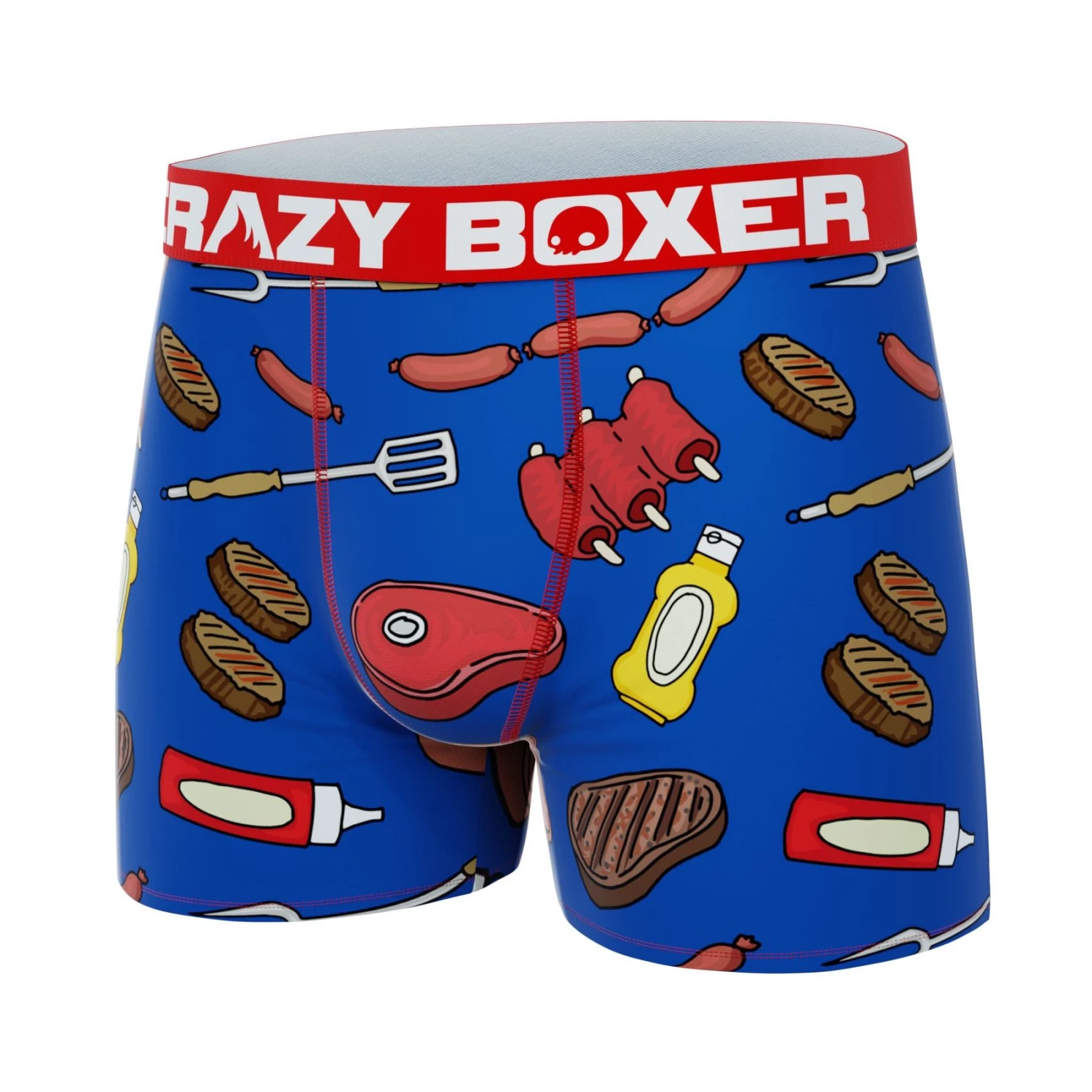 CRAZYBOXER All Star BBQ Men's Boxer Briefs 4 CRAZYBOXER All Star BBQ Men's Boxer Briefs - Image 4