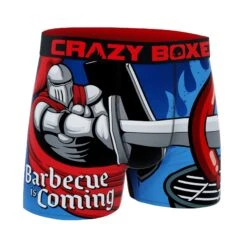CRAZYBOXER All Star Knight Men's Boxer Briefs -Crazy Boxer CBALS0102KNIG 3