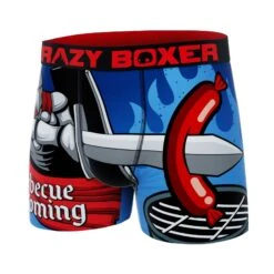 CRAZYBOXER All Star Knight Men's Boxer Briefs -Crazy Boxer CBALS0102KNIG 4