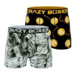 Men's Boxer Briefs - ALLSTAR - PACK 2BITCOIN CASH