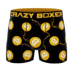 Men's Boxer Briefs - ALLSTAR - PACK 2BITCOIN CASH 8 Men's Boxer Briefs - ALLSTAR - PACK 2BITCOIN CASH -Crazy Boxer CBALS0102X2A4 5