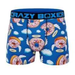 Men's Boxer Briefs - ALLSTAR - PACK 2DONUT + BATH -Crazy Boxer CBALS0102X2A7 5