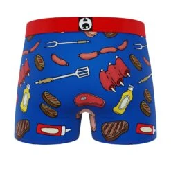 CRAZYBOXER BBQ Men's Boxer Briefs (Pack 2) -Crazy Boxer CBALS0102X2A8 2