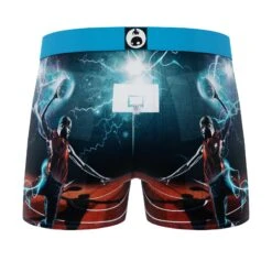 CRAZYBOXER All Star Basketball Football Men's Boxer Briefs (2 Pack) -Crazy Boxer CBALS0103X2C3 5
