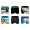 CRAZYBOXER Outdoor Men's Boxer Briefs (6 Pack)