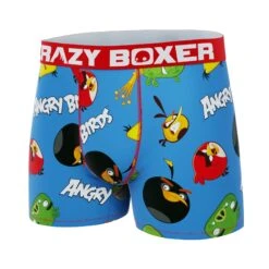 CRAZYBOXER Angry Bird Attack Men's Boxer Briefs -Crazy Boxer CBANG0101CAR1 4