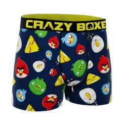 CRAZYBOXER Angry Birds All Characters Men's Boxer Briefs -Crazy Boxer CBANG0101CAR2 3