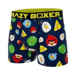 CRAZYBOXER Angry Birds All Characters Men's Boxer Briefs -Crazy Boxer CBANG0101CAR2 4