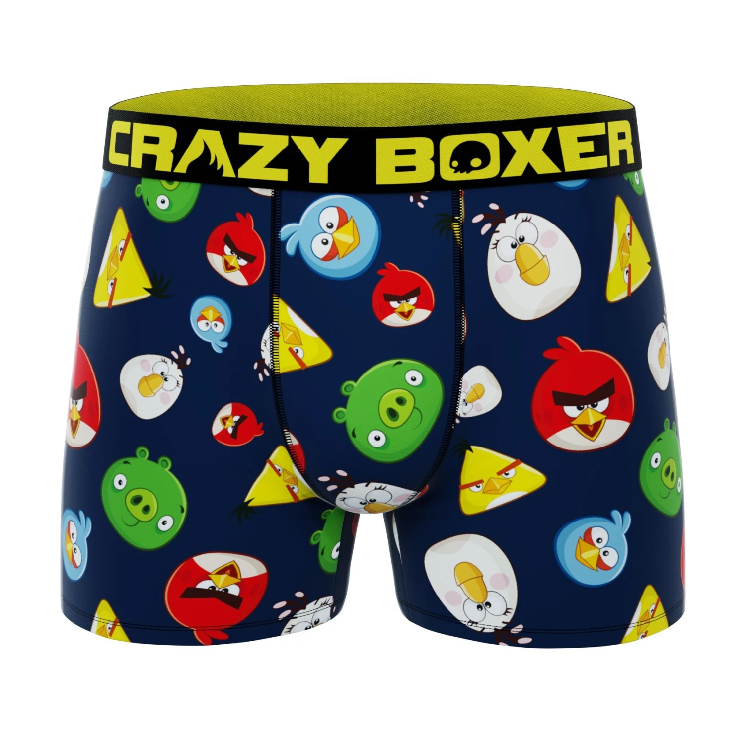 CRAZYBOXER Angry Birds All CharactersMen's Boxer Briefs (3 Pack) 2 CRAZYBOXER Angry Birds All CharactersMen's Boxer Briefs (3 Pack) - Image 2