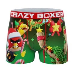CRAZYBOXER Angry Birds Kid's Boxer Briefs