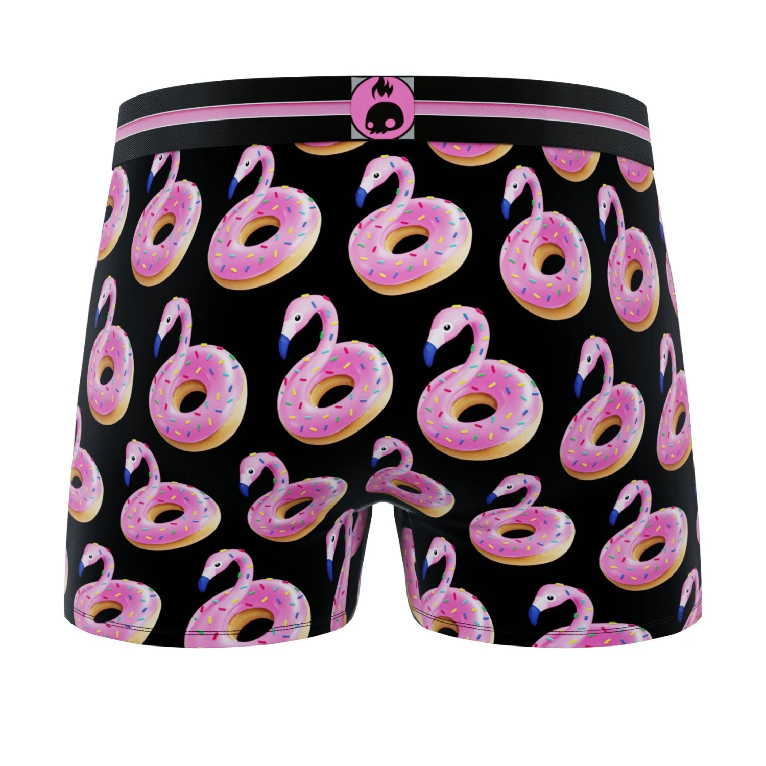 CRAZYBOXER Tropical Duck Donuts Men's Boxer Briefs (3 Pack) 7 CRAZYBOXER Tropical Duck Donuts Men's Boxer Briefs (3 Pack) - Image 7
