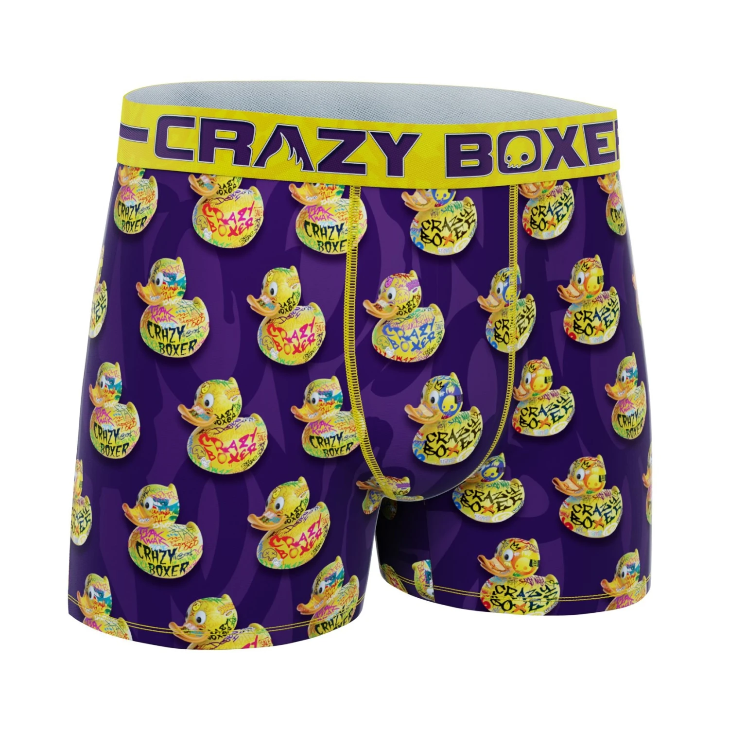 CRAZYBOXER Animals Duck Men's Boxer Briefs 3 CRAZYBOXER Animals Duck Men's Boxer Briefs - Image 3