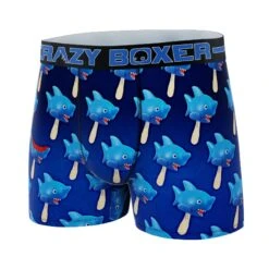 Men's Shark Boxer Briefs -Crazy Boxer CBANI01REK1 4