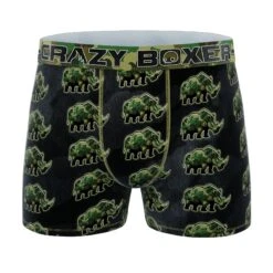 Men's 5-Pack Rhino, Bull, Shark Boxer Briefs