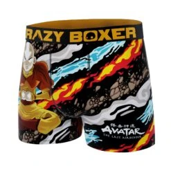 CRAZYBOXER Avatar Elements Men's Boxer Briefs -Crazy Boxer CBAVA0101MULT 4
