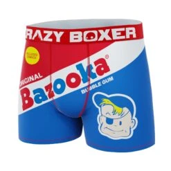 CRAZYBOXER Bazooka Bubble Gum Joe Men's Boxer Briefs (Creative Packaging) -Crazy Boxer CBBAZ01ORIN 4
