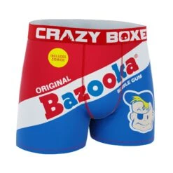 CRAZYBOXER Bazooka Bubble Gum Joe Men's Boxer Briefs -Crazy Boxer CBBAZ01ORI 3