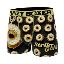 CRAZYBOXER Bling Bling Donuts Men's Boxer Briefs -Crazy Boxer CBBLI0101DONU 4