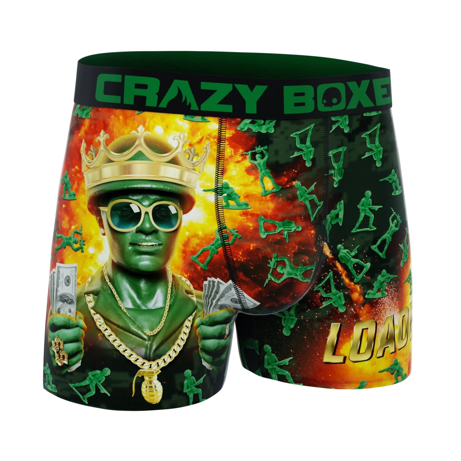CRAZYBOXER Bling Bling Toy Soldier Men's Boxer Briefs 3 CRAZYBOXER Bling Bling Toy Soldier Men's Boxer Briefs - Image 3