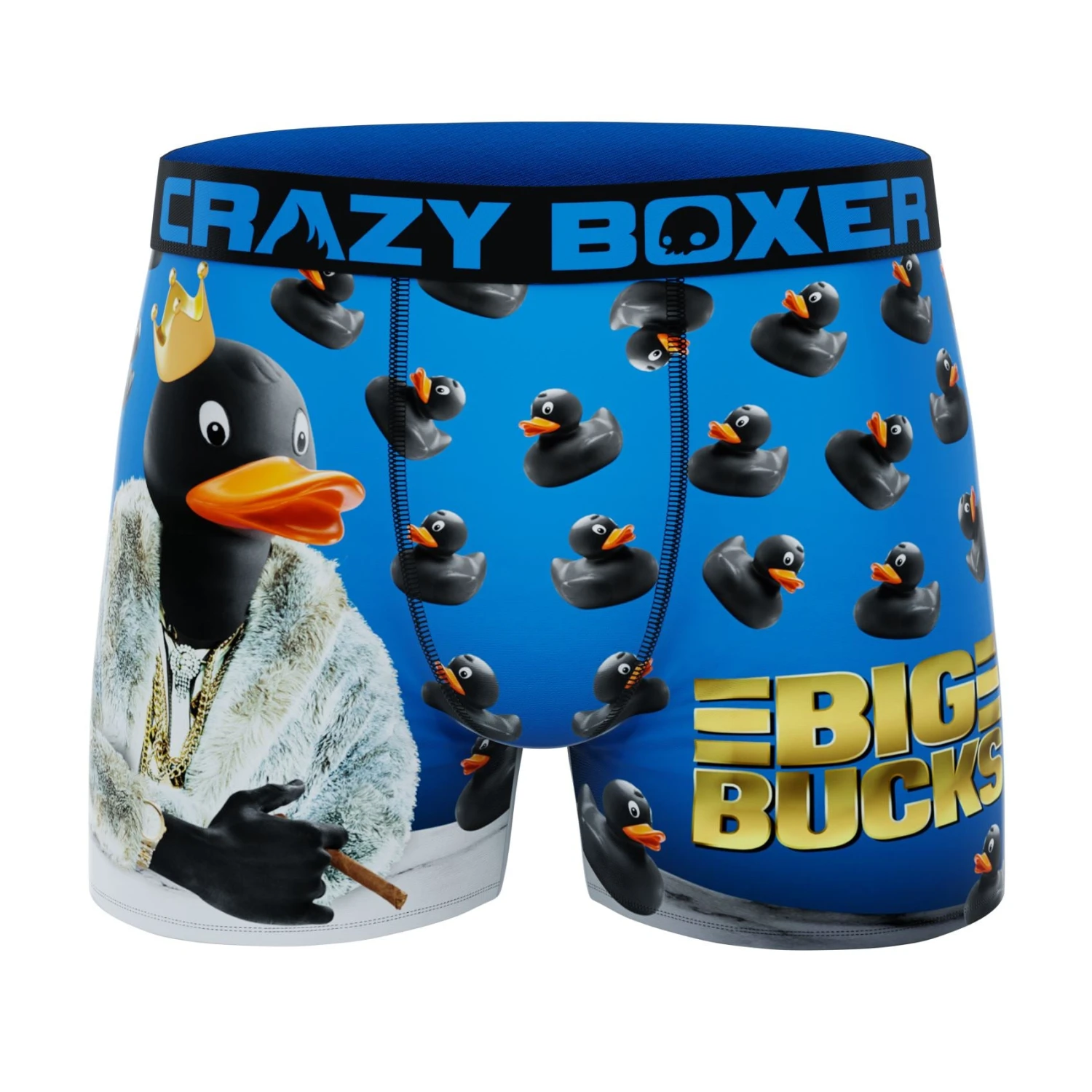 CRAZYBOXER Duck Flamingo Men's Boxer Briefs (3 Pack) 2 CRAZYBOXER Duck Flamingo Men's Boxer Briefs (3 Pack) - Image 2