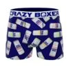 CRAZYBOXER Bud Light Can Men's Boxer Briefs