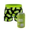 CRAZYBOXER Bud Light Cann Lime Men's Boxer Briefs (Creative Packaging)
