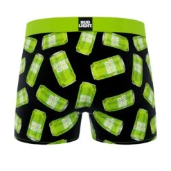 CRAZYBOXER Bud Light Cann Lime Men's Boxer Briefs (Creative Packaging) -Crazy Boxer CBBUD0101CAN3 2