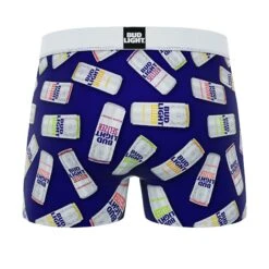 CRAZYBOXER Bud Light Cann Men's Boxer Briefs (Pack 2) -Crazy Boxer CBBUD0101X2A3 7