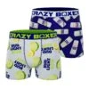 CRAZYBOXER Bud Light Men's Boxer Briefs (2 Pack)