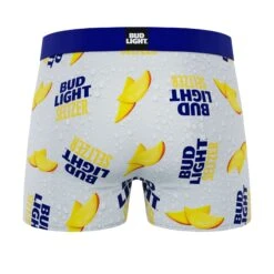CRAZYBOXER Bud Light Cann Men's Boxer Briefs ( Pack 3) -Crazy Boxer CBBUD0101X3A4 5