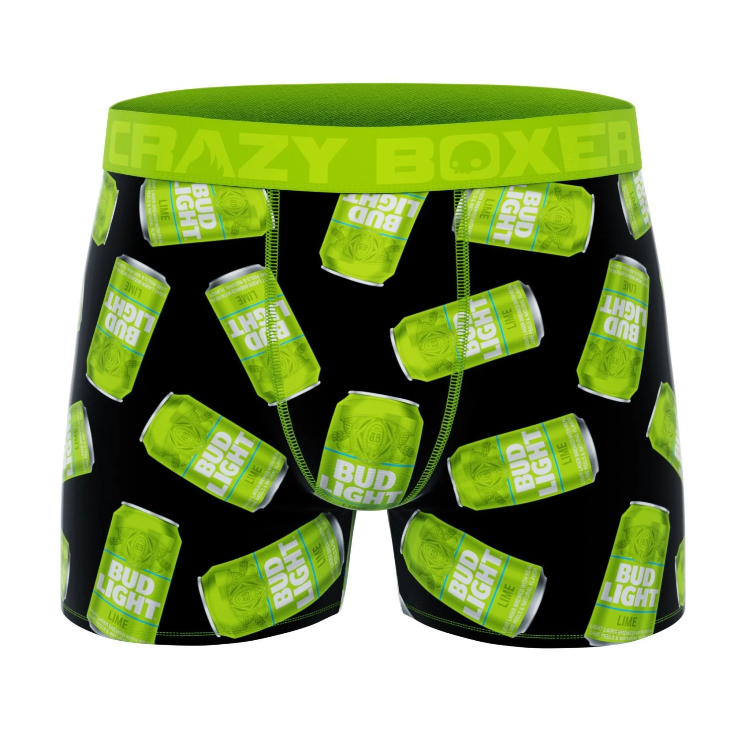 CRAZYBOXER Bud Light Men's Boxer Briefs (Pack 5) 6 CRAZYBOXER Bud Light Men's Boxer Briefs (Pack 5) - Image 6