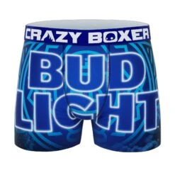 CRAZYBOXER Bud Light Men's Boxer Briefs (Pack 5)