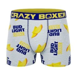 CRAZYBOXER Bud Light Men's Boxer Briefs (Pack 5) 9 CRAZYBOXER Bud Light Men's Boxer Briefs (Pack 5) -Crazy Boxer CBBUD0101X5A1 8