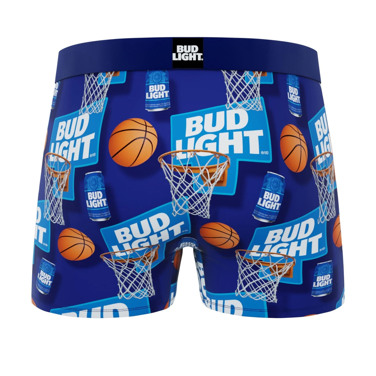 CRAZYBOXER Bud Light Sport Men's Boxer Briefs (2 Pack) 3 CRAZYBOXER Bud Light Sport Men's Boxer Briefs (2 Pack) - Image 3